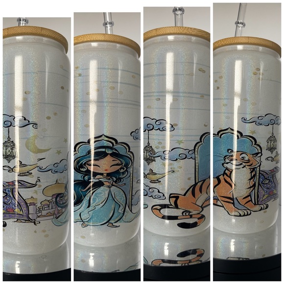 Jasmin 20oz Glass Can - Picture 3 of 4